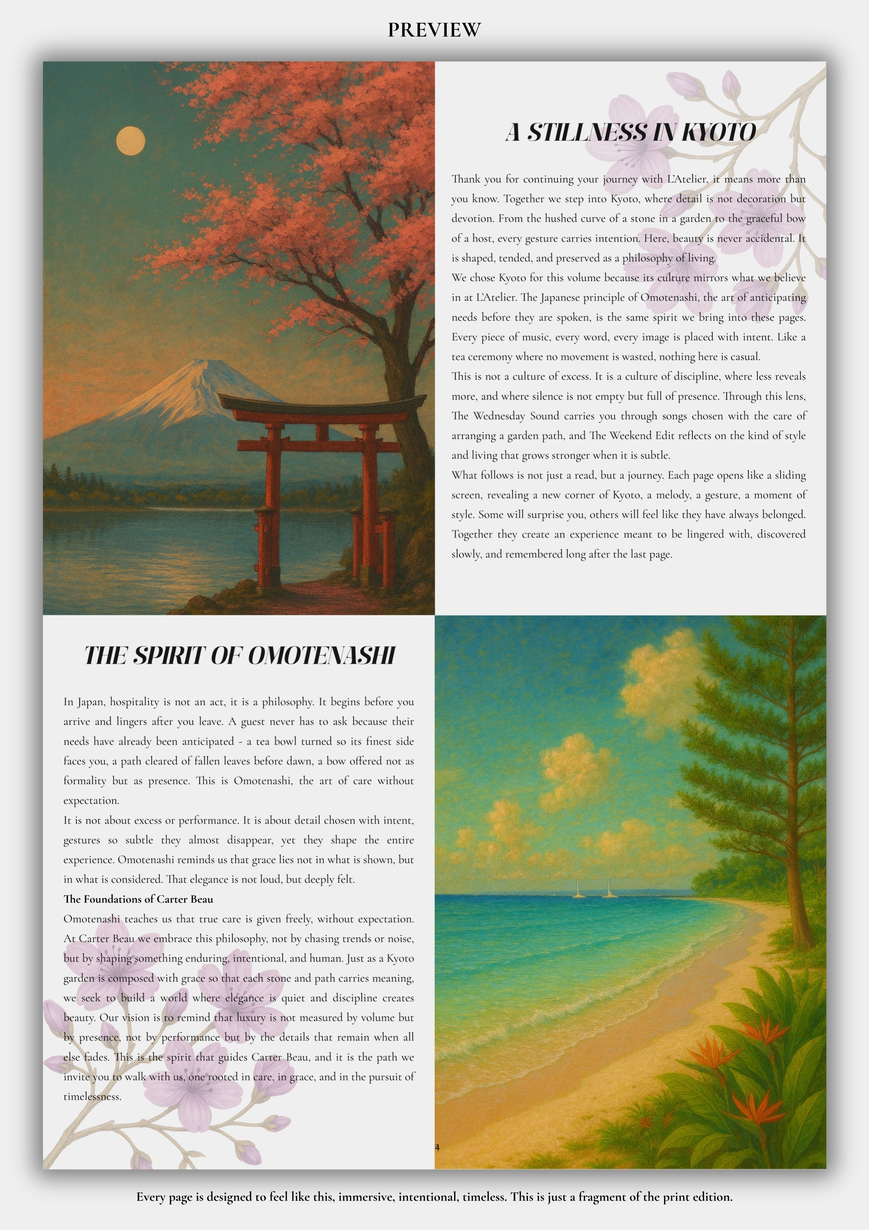 L’Atelier No.2 - A Garden in Kyoto (Luxury Print Edition)